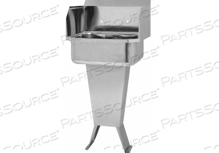 OEM#: 5038Раковина для рук 19 Д x 18 Ш x 41-1/2 Д от Sani-Lav