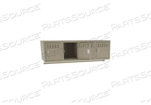 OEM#: BS1-121812-4SDWALL BOX LOCKR LVRD 4 WIDE 1 TIER SAND от Tennsco Corp.