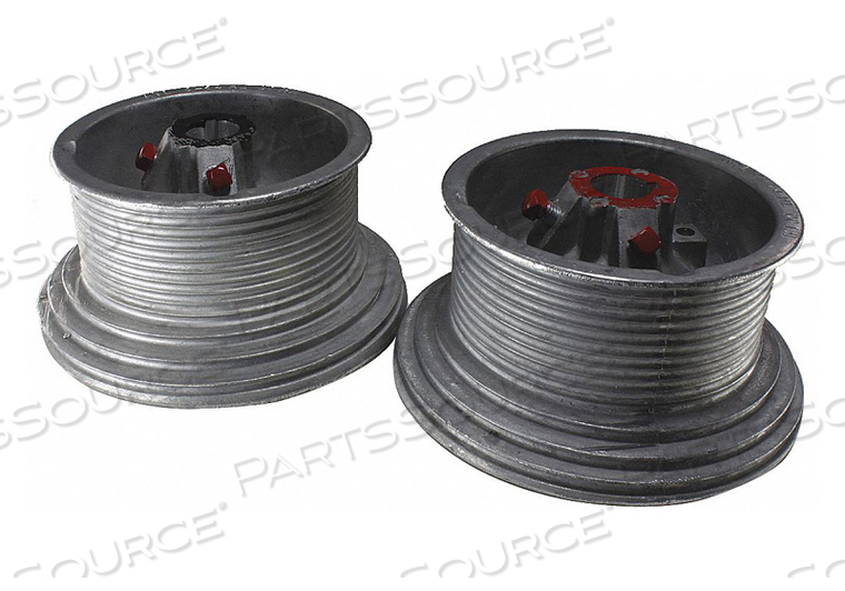 OEM#: 5250-54БАРАБАН С ВЫСОКИМ ПОДЪЕМОМ 5 1/4 ДЮЙМА С ШПОНКОЙ PK2 от American Garage Door Supply