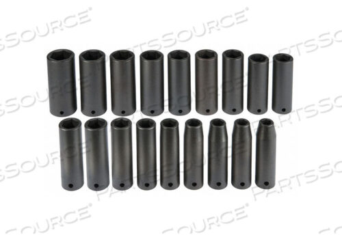 OEM#: J72149MI НАБОР ГОЛОВОК УДАРНЫЙ 1/2 ДЮЙМА DR 18 ШТ от Proto