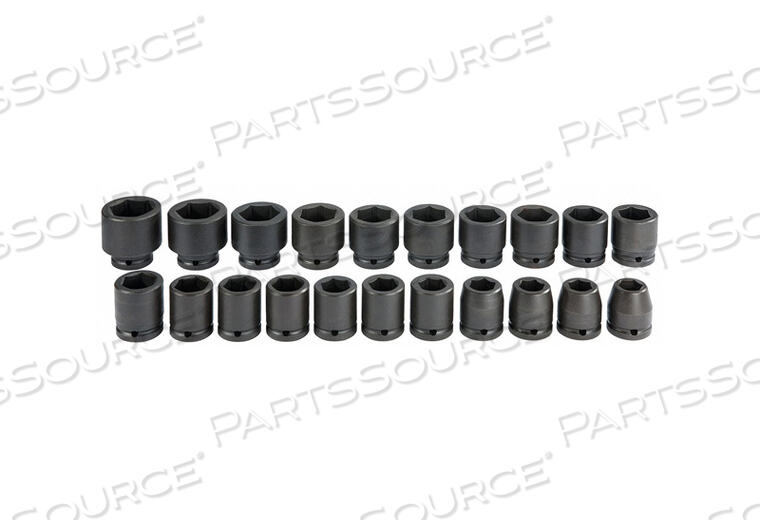 OEM#: J72103MI НАБОР ГОЛОВОК УДАРНЫЙ 3/4 ДЮЙМА DR 21 ШТ от Proto