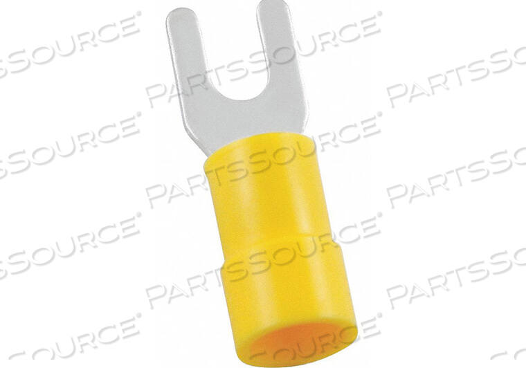 OEM#: 5UGN9FORK TERMINAL STD #6 STUD YELLOW PK50 от Power First