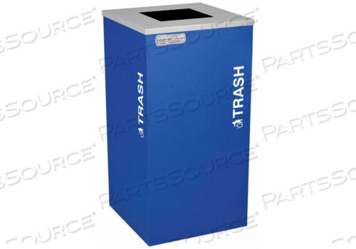 OEM#: 5UJD4МУСОРНЫЙ КОНТЕЙНЕР КВАДРАТНЫЙ 24 ГАЛЛОНА СИНИЙ от Tough Guy