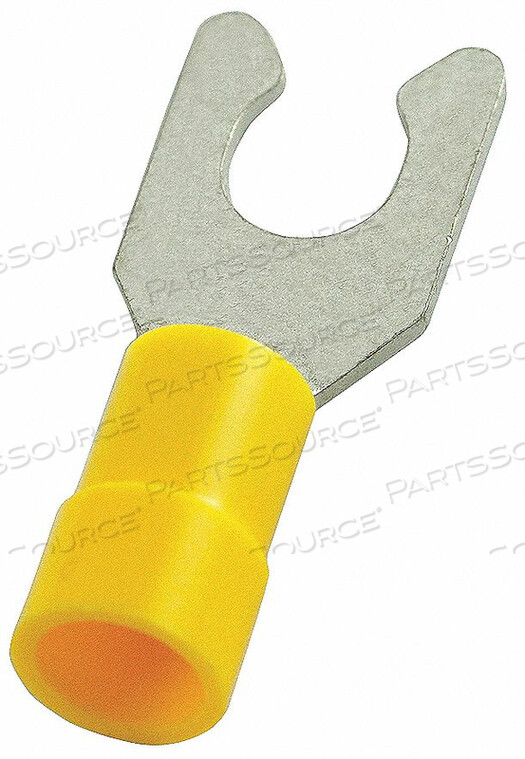 OEM#: 5WHD7FORK TERMINAL LOCKNG #8 STUD YELLOW PK50 от Power First