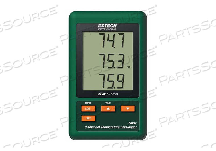 OEM#: SD200-NIST3-КАНАЛЬНЫЙ РЕГИСТРАТОР ДАННЫХ ТЕМПЕРАТУРЫ от Extech Instruments
