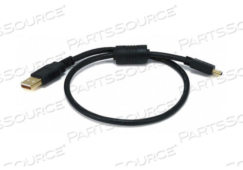 OEM#: 5446USB 2.0 CABLE 1.5 FT.L BLACK от Monoprice, Inc.