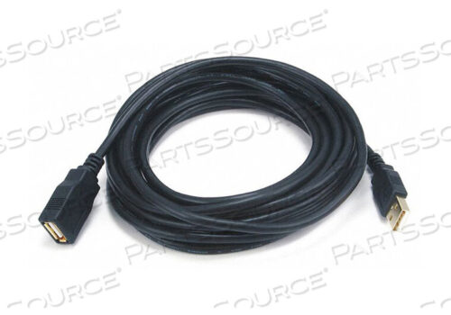 OEM#: 5435USB 2.0 УДЛИНИТЕЛЬНЫЙ КАБЕЛЬ 15 ФУТОВ, ДЛИНА ЧЕРНЫЙ от Monoprice, Inc.