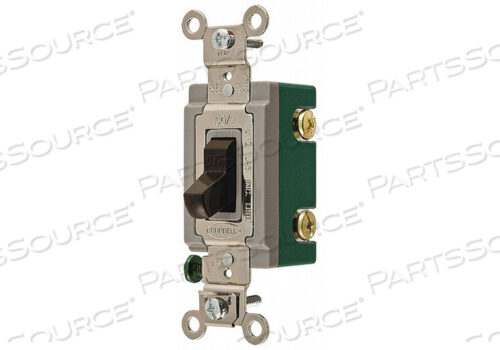 OEM#: HBL3032WALL SWTCH 2-POLE 120/277V 30A BRN TOGGL от Hubbell Incorporated, Wiring Device-Kellums