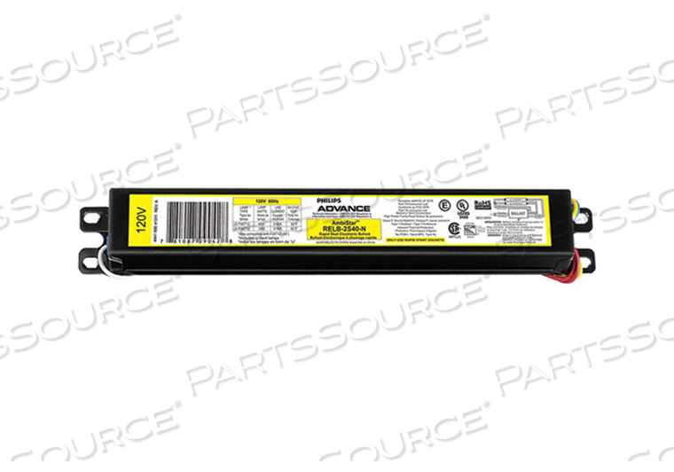 OEM#: RELB-2S40-NЭЛЕКТРОННЫЙ БАЛЛАСТ T12 ЛАМПЫ 120 В от Philips Lighting
