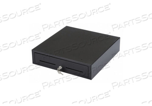 ДЕНЕЖНЫЙ ЯЩИК ИЗ СТАЛИ С ЧЕРНЫМ ПОРОШКОВЫМ ПОКРЫТИЕМ