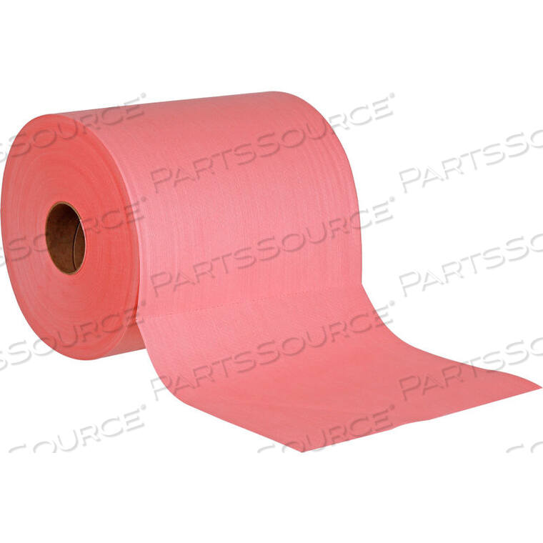 OEM#: 670205QUICK RAGS HEAVY DUTY JUMBO ROLL, КРАСНЫЙ, 475 ЛИСТОВ/РУЛОН, 1 РУЛОН/КОРОБКА от Fibematics Inc