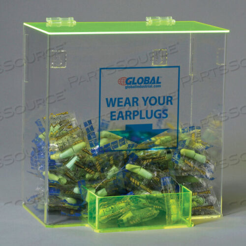 OEM#: GLAEP-DACRYLIC ДИСПЕНСЕР СИЗ, БЕРУШИ, БОЛЬШОЙ от National Marker Company