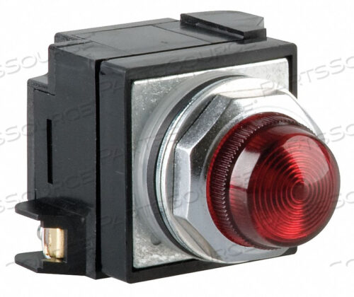 КОНТРОЛЬНАЯ ЛАМПА ПОЛНОСТЬЮ КРАСНАЯ ЛАМПОЧКА НАКАЛИВАНИЯ