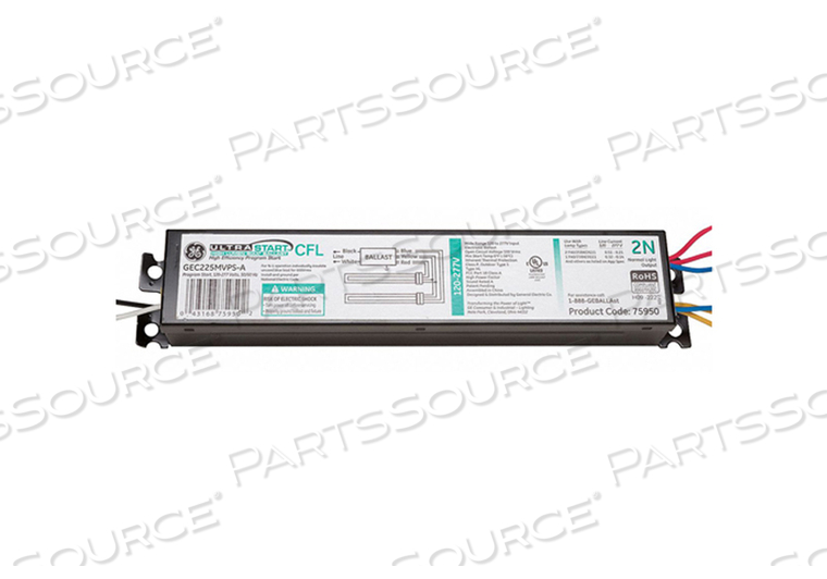 OEM#: GEC240MAX-ACFL БАЛЛАСТ ЭЛЕКТРОННЫЙ 68 Вт 120/277 В от GE Lighting