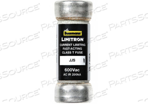 OEM#: JJS-20FUSE, КЛАСС T, БЫСТРОДЕЙСТВУЮЩИЙ, БЕЗ ИНДИКАЦИИ, 200 КА ПРИ 600 В ПЕРЕМЕННОГО ТОКА, 20A от Cooper Bussmann