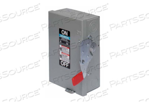 OEM#: GF223NБЕЗОПАСНЫЙ ВЫКЛЮЧАТЕЛЬ 240 В переменного тока 2PST 100 AMPS AC от Siemens