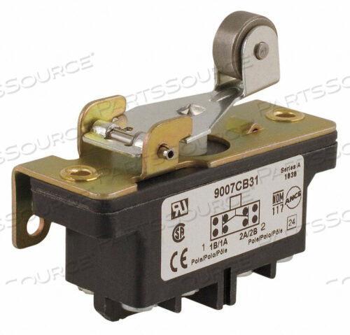 OEM#: 9007CB31INDUSTRIAL SWCH 10A 2 NO 2 NC ROLLR LEVR by Square D