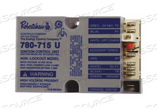 OEM#: 780-715БЕЗБЛОКИРОВОЧНЫЙ МОДУЛЬ ЗАЖИГАНИЯ от Robertshaw