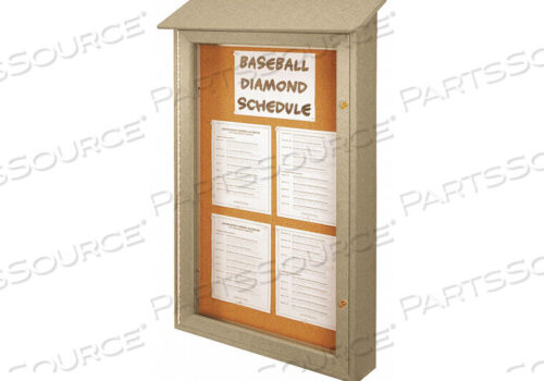 OEM#: UVSD4226-SANDENCLOSED BULLETIN BOARD TACK 42 X26 от United Visual Products