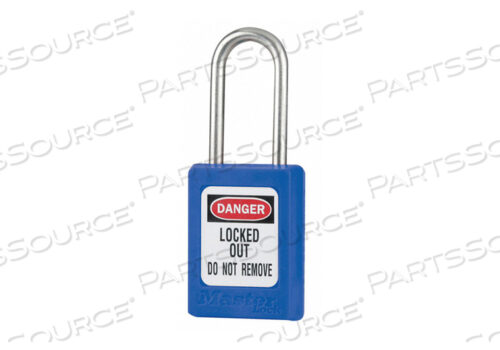 OEM#: S33KAS12BLULOCKOUT НАВЕСНОЙ ЗАМОК KA СИНИЙ 1-13/16 H PK12 от Master Lock
