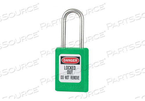 OEM#: S31KAS3GRND5338 НАВЕСНОЙ ЗАМОК KA ЗЕЛЕНЫЙ 1-7/8 H PK3 от Master Lock