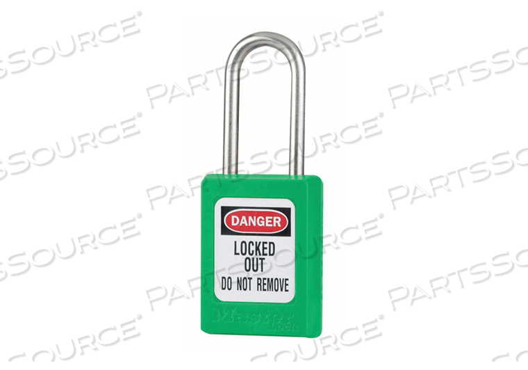 OEM#: S31KAS3GRND5338 НАВЕСНОЙ ЗАМОК KA ЗЕЛЕНЫЙ 1-7/8 H PK3 от Master Lock