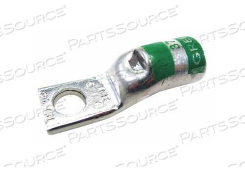 OEM#: 54108NTLUG, ОБЖИМНОЙ, МЕДНЫЙ, 1/4 ДЮЙМА, 1 ОТВЕРСТИЕ, 1 AWG, ЗЕЛЕНЫЙ от ABB, Inc.