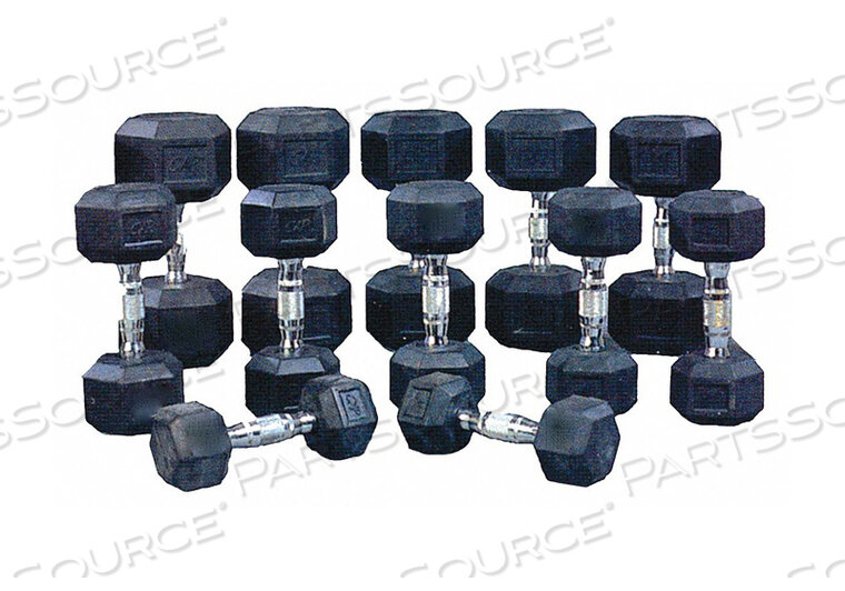 OEM#: HEXR-SET7DUMBELL НАБОР 12 ПРЕДМЕТОВ 210 ФУНТОВ от Promaxima