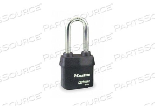 OEM#: 6121KALJ-10G013НАВЕСНОЙ ЗАМОК С КЛЮЧОМ 7/8 В ПРЯМОУГОЛЬНИК ЧЕРНЫЙ от Master Lock