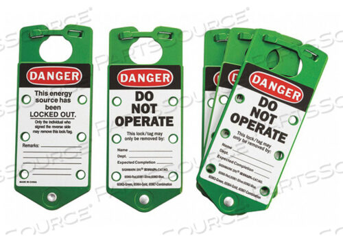 OEM#: 22075-GJ5050 МАРКИРОВАННАЯ ЗАМОК-НАКЛАДКА SNAP-ON 6 LOCK PK5 от Brady Americas