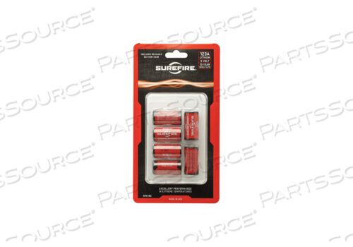 OEM#: SF6-BCBATTERY, 123A, LITHIUM, 3V, 1500 MAH (PACK OF 6) by Surefire