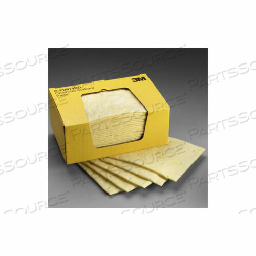 P-110 CHEMICAL SORBENT PAD, 11 X 13, 50 PADS/CARTON, 4 CARTONS/CASE