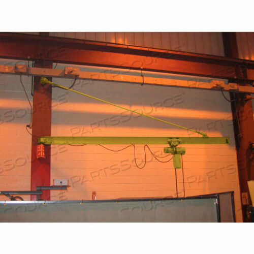 OEM#: WMC116TOP-BRACED WALL MOUNTED JIB CRANE 1000 LB CAP 16 SPAN W/ 200 ROTATION by Abell-Howe Company