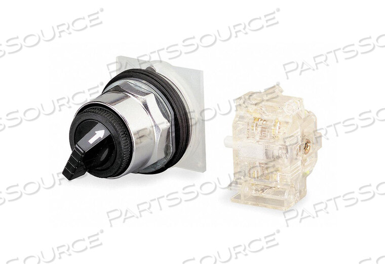 OEM#: 9001KS44B 9001KA1 ПЕРЕКЛЮЧАТЕЛЬ БЕЗ ПОДСВЕТКИ 30 ММ 3-ПОЗИЦИОННЫЙ РЫЧАГ от APC / American Power Conversion