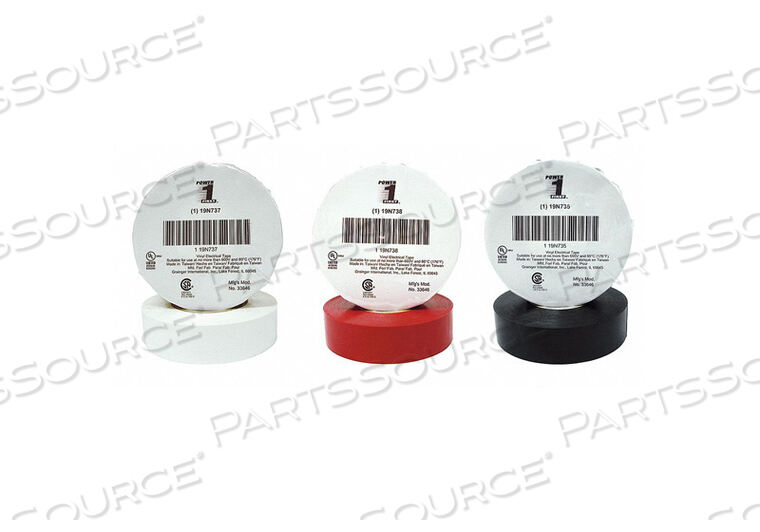 OEM#: 7DX33ELCTRICL ЛЕНТА 8.5 MIL 66 FT. ASRTD COLRS от Power First