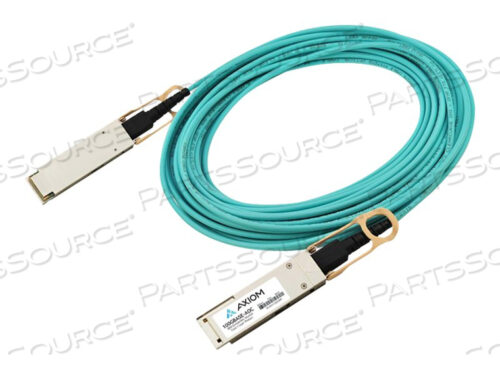 OEM#: AOC-Q28-100G-2M-AXAXIOM 100GBASE-AOC QSFP28 АКТИВНЫЙ ОПТИЧЕСКИЙ КАБЕЛЬ, СОВМЕСТИМЫЙ С DELL, 2M от Axiom