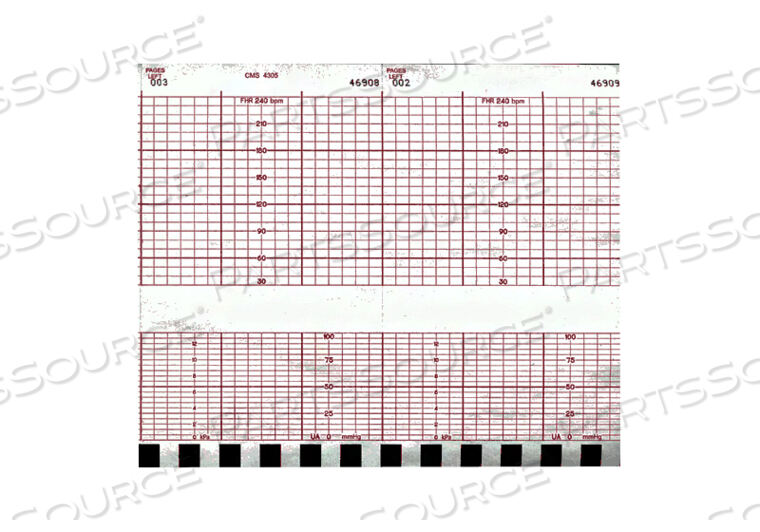 Заменяет GE Medical Systems Information Technology (GEMSIT) 2104907-001ТЕПЛОВЫЕ БУМАЖНЫЕ ФЕТАЛЬНЫЕ МОНИТОРЫ GE С МАСШТАБИРОВАНИЕМ 30-240 BPM, СЕРИИ 170 И СЕРИИ 250CX