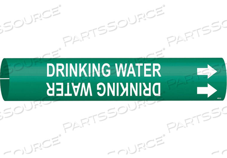 OEM#: 4056-DPIPE MARKER DRINKING WATER GRN 4 TO 6 IN от Brady Americas