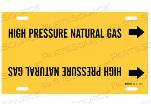 OEM#: 4194-HPIPE MARKER ВЫСОКОГО ДАВЛЕНИЯ ПРИРОДНЫЙ ГАЗ Y от Brady Americas