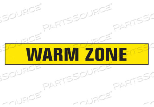 OEM#: B3104Y386-200БАРРИКАДНАЯ ЛЕНТА С РУЛОНОМ WARM ZONE 1000 ФУТОВ от Presco