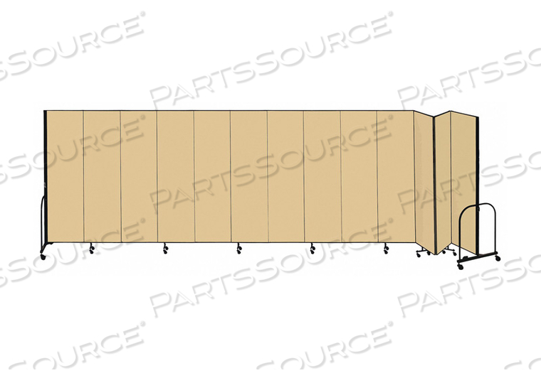 OEM#: CFSL7413-DOF1910 ПЕРЕГОРОДКА 24 ФУТА 1 ДЮЙМ ШX7 ФУТОВ 4 ДЮЙМА В БЕЖЕВЫЙ от Screenflex