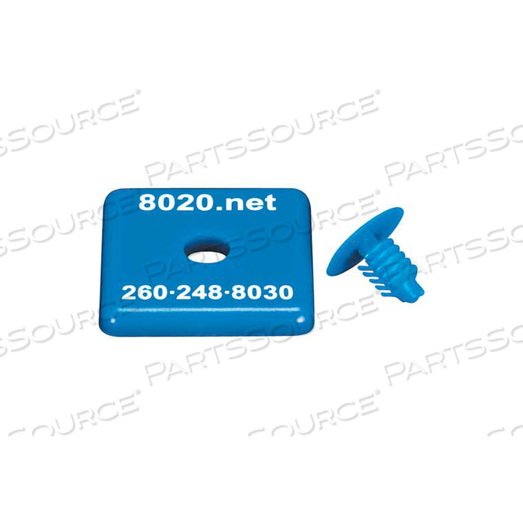OEM#: 2030BLU1515 / 1515-LITE ТОРЦЕВАЯ ЗАГЛУШКА, 1,5 X 1,5 X 3/16, СИНИЙ от 80/20 Inc.