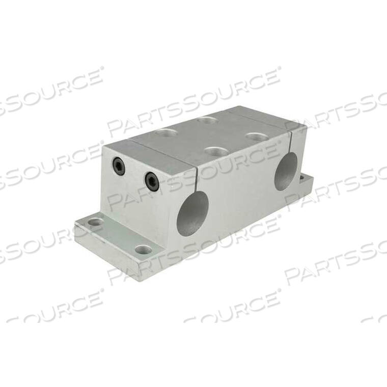 OEM#: 5850DOUBLE SHAFT MOUNTING BLOCK, 1 by 80/20 Inc.