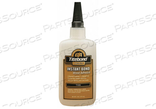 OEM#: 6202МГНОВЕННЫЙ КЛЕЙ 4 УНЦИИ. ПРОЗРАЧНЫЙ от Titebond