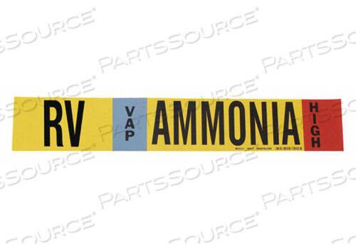 OEM#: 57997AMMONIA PIPE MARKER RV 2 TO 8IN от Brady Americas