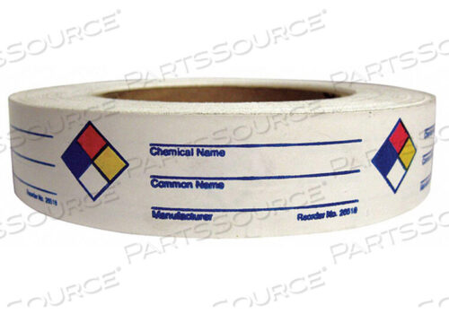 OEM#: 01LB26518NFR ЭТИКЕТКА 1 ДЮЙМ В 3 ДЮЙМА Ш PK720 от Harris