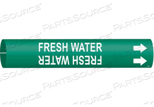 OEM#: 4186-BPIPE MARKER FRESH WATER 1-1/2TO2-3/8 IN от Brady Americas