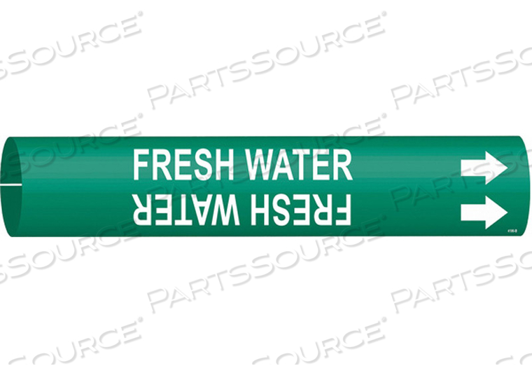 OEM#: 4186-BPIPE MARKER FRESH WATER 1-1/2TO2-3/8 IN от Brady Americas