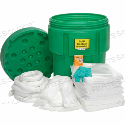 КОМПЛЕКТ ДЛЯ ЛИКВИДАЦИИ РАЗЛИВОВ НЕФТИ, 95 ГАЛЛОНОВ