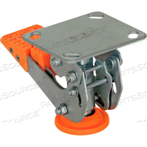 OEM#: FL-LKH-4 НАПОЛЬНЫЙ ЗАМОК С ПОЛИУРЕТАНОВОЙ ПОДКЛАДКОЙ ДЛЯ 4 РОЛИКОВ от Vestil Manufacturing Corp.